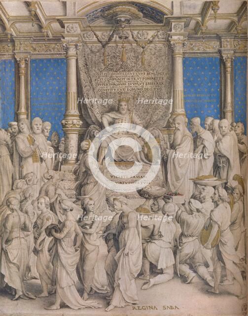 'Solomon and the Queen of Sheba',  c1534. Artist: Hans Holbein the Younger.
