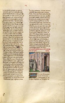Solomon before the Temple; Miroir Historial, about 1475. Creator: Unknown