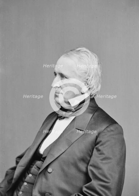 Solomon Foot of Vermont, between 1855 and 1865. Creator: Unknown.