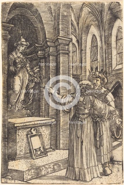 Solomon Praying to the Idols, c. 1519. Creator: Albrecht Altdorfer.