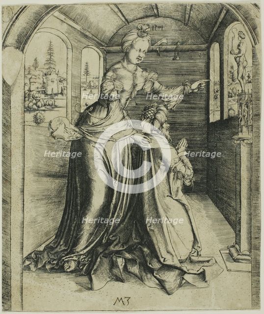 Solomon's Idolatry, 1501. Creator: Master MZ.