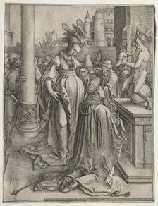 Solomon's Idolotry, 1514. Creator: Lucas van Leyden (Dutch, 1494-1533)