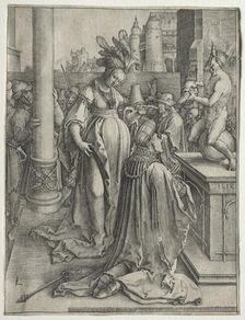 Solomon's Idolotry, 1514. Creator: Lucas van Leyden (Dutch, 1494-1533)