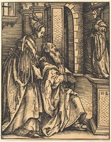 Solomon's Idolatry, 1519. Creator: Hans Burgkmair, the Elder