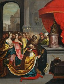 Solomon's Idolatry, 1630-1640. Creator: Workshop of Frans Francken the Younger
