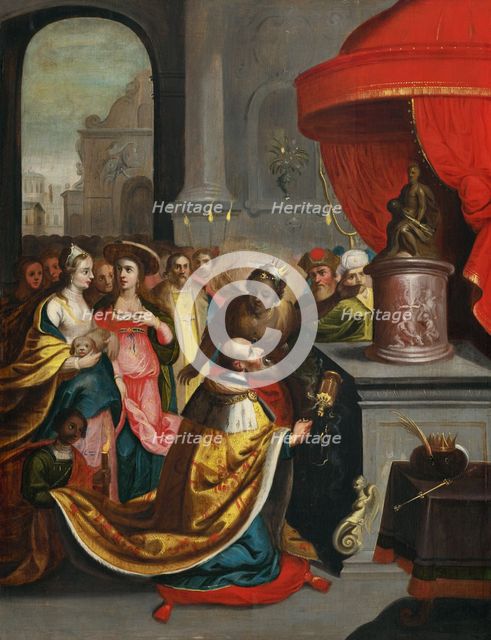 Solomon's Idolatry, 1630-1640. Creator: Workshop of Frans Francken the Younger.