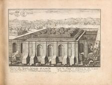 Solomon's Temple. From "Entwurff einer historischen Architektur", 1725. Creator: Fischer von Erlach, Johann Bernhard (1656-1723)