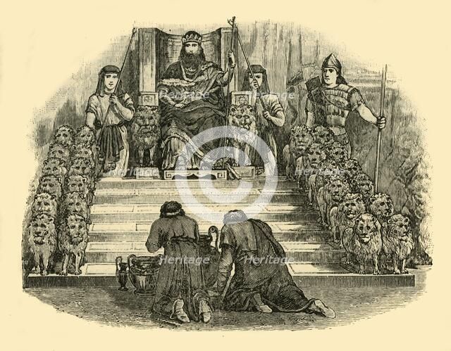 'Solomon's Throne, Restored', 1890.   Creator: Unknown.