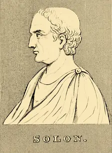 Solon (c630-c560 BC), 1830. Creator: Unknown