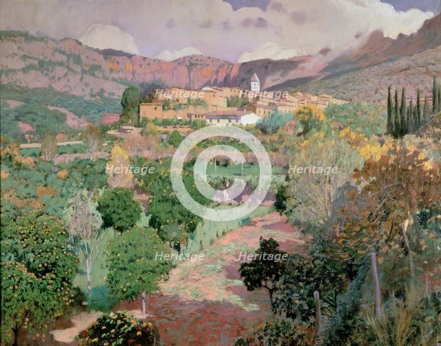  'Soller', work by Santiago Rusiñol.