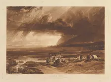 Solway Moss (Liber Studiorum, part XI, plate 52), January 1, 1816. Creator: JMW Turner