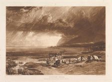Solway Moss (Liber Studiorum, part XI, plate 52), January 1, 1816. Creator: JMW Turner