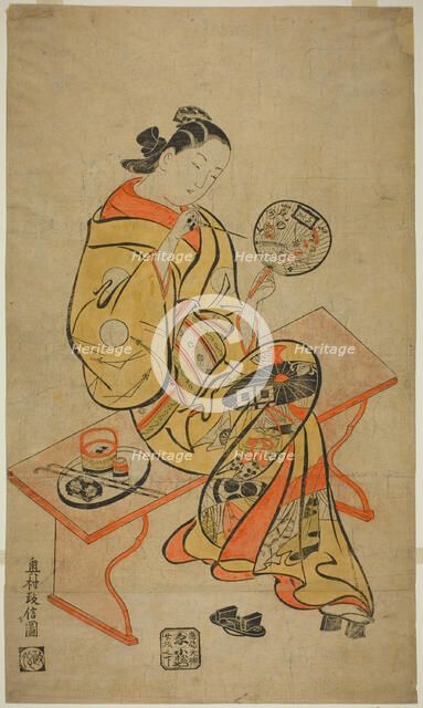 Solving a Puzzle, n.d. Creator: Okumura Masanobu.