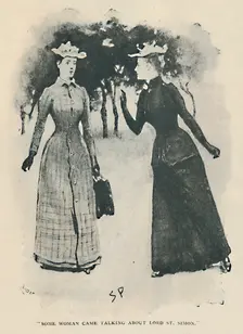 Some Woman Came Talking About Lord St. Simon 1892. Artist: Sidney E Paget