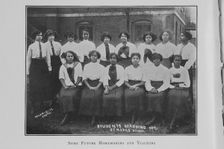 Some future homemakers and teachers; [Saint Mark's School; Birmingham, Alabama], (1923?). Creator: Unknown