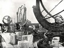 Some Instruments on top of the Observatory, Pekin China, 1895. Creator: W & S Ltd