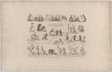 Some of the Drolleries of the Great Exhibition, 1851., 1851. Creator: George Cruikshank
