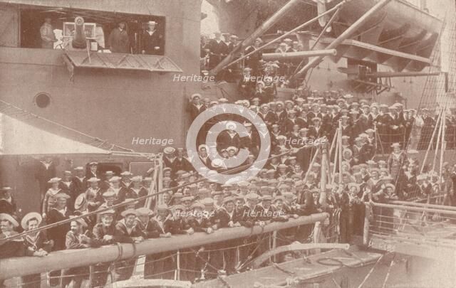 Some of the ship's company of HMAS 'Australia', c1917 (1919). Artist: Unknown.
