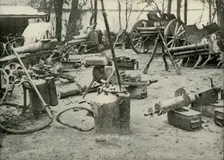 Some Spoils of the Battle-field (1919). Creator: Unknown