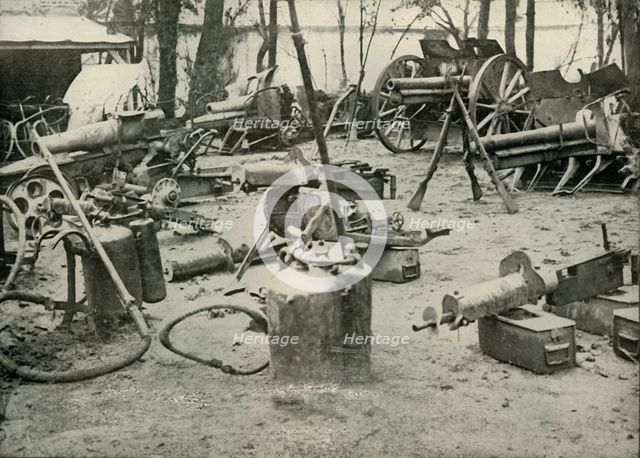 'Some Spoils of the Battle-field', (1919).  Creator: Unknown.