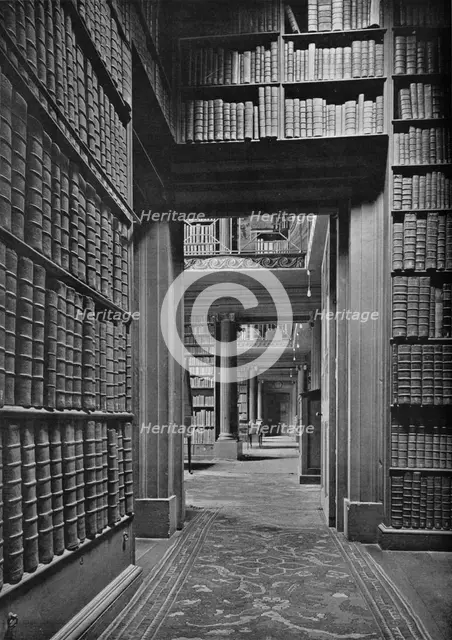 'Some Staple Authors Sleeping on their Shelves', 1926. Artist: Unknown.