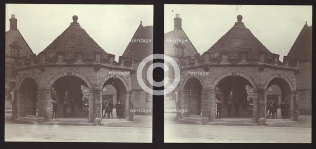 Somerton Market Cross, Market Place, Somerton, South Somerset, Somerset, 1913. Creator: Walter Edward Zehetmayr.