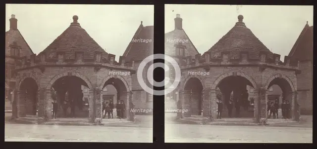 Somerton Market Cross, Market Place, Somerton, South Somerset, Somerset, 1913. Creator: Walter Edward Zehetmayr.
