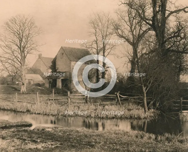 'Somerford Upper Mill', 1902. Artist: Unknown.