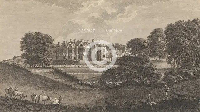 Somerhill, near Tunbridge, in the County of Kent, from Edward Hasted's, The History and..., 1777-90. Creator: Richard Bernard Godfrey.