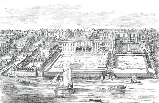 Somerset House, 1755 (1897). Artist: Unknown.