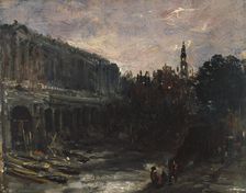 Somerset House, c1819. Creator: John Constable