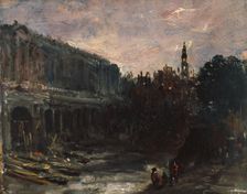 Somerset House, c1819. Creator: John Constable