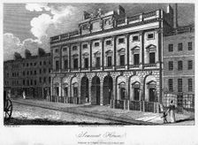Somerset House, Westminster, London, 1805.Artist: W Poole