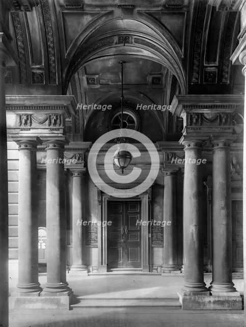 Somerset House, The Strand, Westminster, London, 1944. Artist: HW Sale