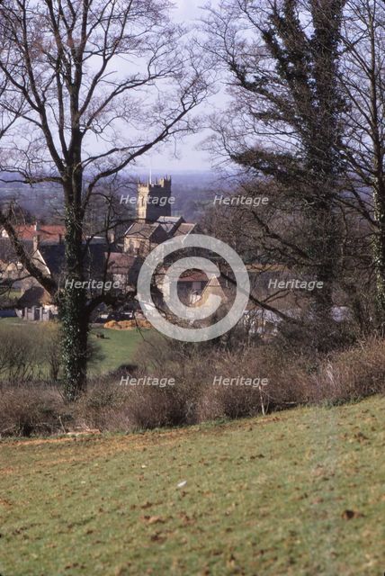 Somerset, South Cadbury, 20th century. Artist: CM Dixon.