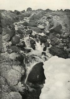 Something of a Phenomenon - A Fresh-Water Cascade c1910–1913, (1913). Artist: Herbert Ponting