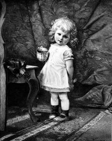 Something for Dollie - by W. Sprenger, 1895. Creator: Unknown