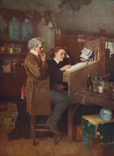 Something Wrong Somewhere c1850. Artist: Charles Green