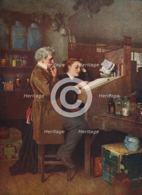 'Something Wrong Somewhere', c1850. Artist: Charles Green.