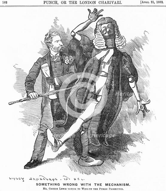 'Something Wrong with the Mechanism', 1883. Artist: Unknown