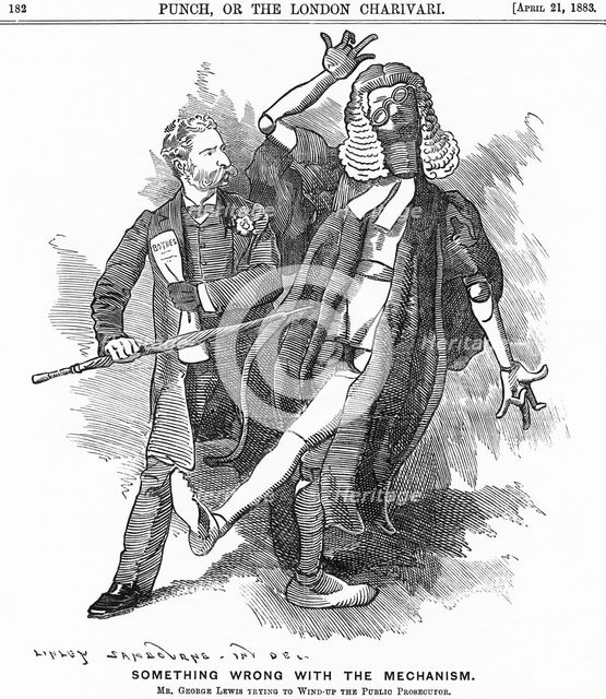 'Something Wrong with the Mechanism', 1883. Creator: Unknown.