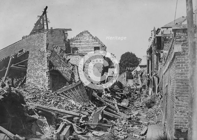 Somme district, between c1915 and 1918. Creator: Bain News Service.