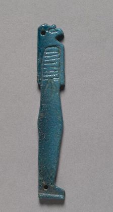 Son of Horus Amulet, 664-525 BC. Creator: Unknown
