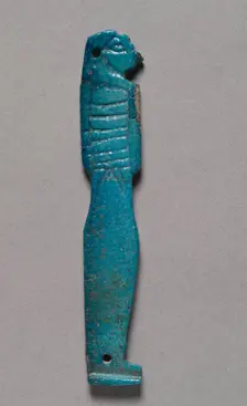 Son of Horus Amulet, 664-525 BC. Creator: Unknown