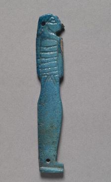 Son of Horus Amulet, 664-525 BC. Creator: Unknown