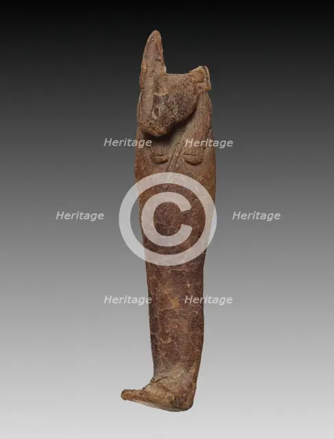 Son of Horus: Duamutef, 1000-900 BC. Creator: Unknown.
