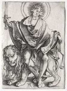 Son of Righteousness, c. 1500. Creator: Albrecht Dürer (German, 1471-1528)