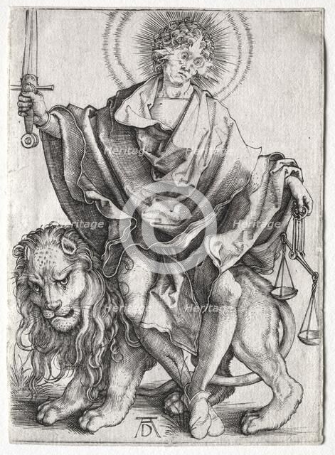 Son of Righteousness, c. 1500. Creator: Albrecht Dürer (German, 1471-1528).