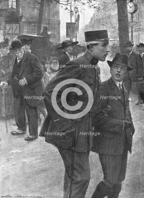 ''Son Grand Frere ! ', 1916. Creator: J Simont.