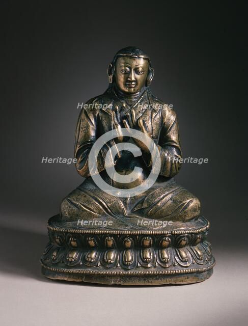 Sonam Tsemo (1142-1182) (image 1 of 2), 16th century. Creator: Unknown.